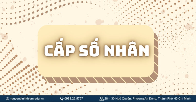 Cấp số nhân