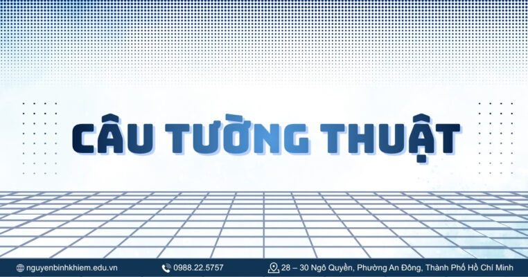Câu tường thuật