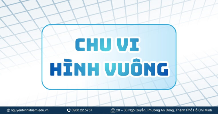 Chu vi hình vuông