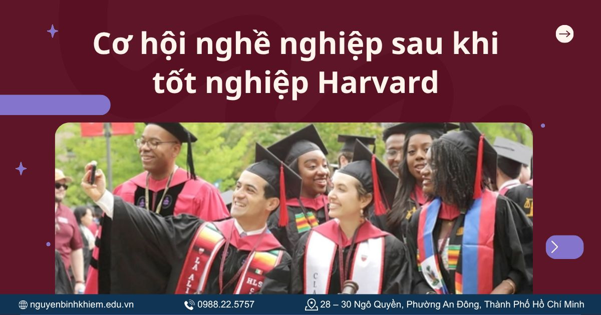 Cơ hội nghề nghiệp sau khi tốt nghiệp Harvard