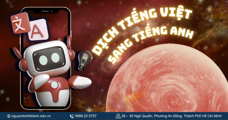 Dịch tiếng Việt sang tiếng Anh