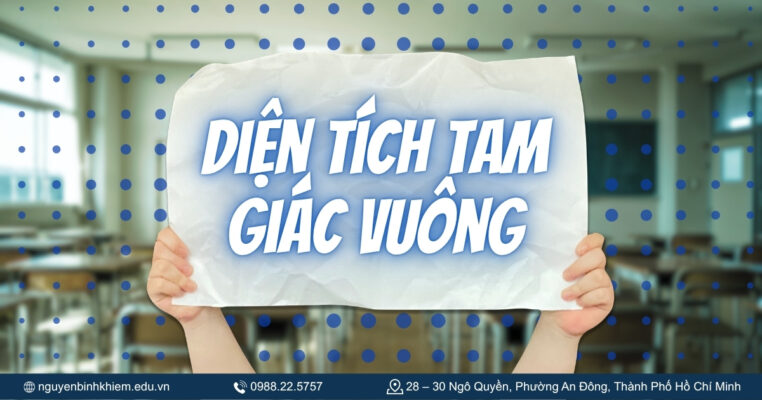 Diện tích tam giác vuông