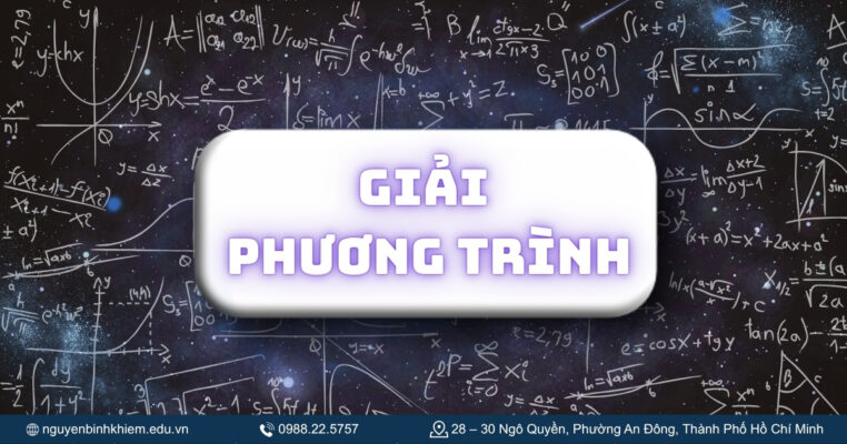 Giải phương trình