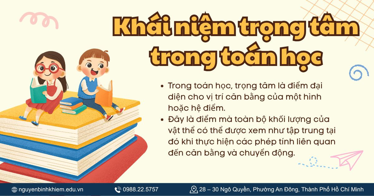 Khái niệm trọng tâm trong toán học