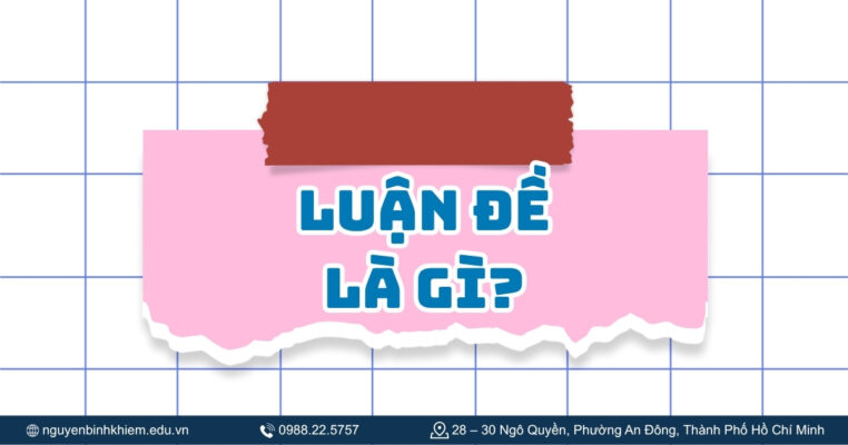 Luận đề là gì?