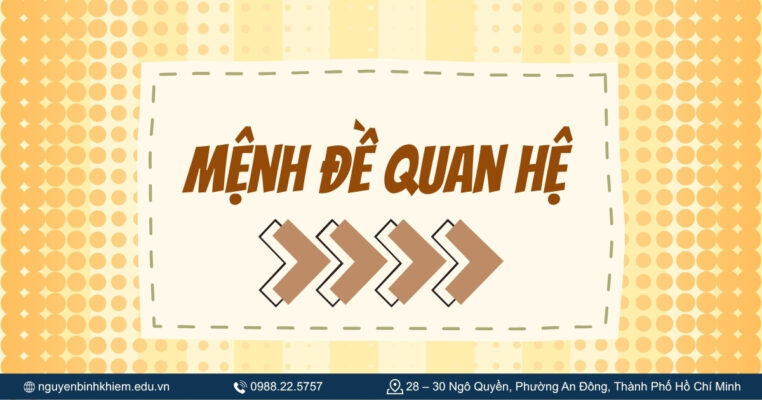 Mệnh đề quan hệ
