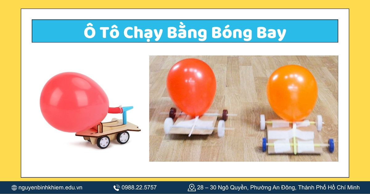 Ô Tô Chạy Bằng Bóng Bay