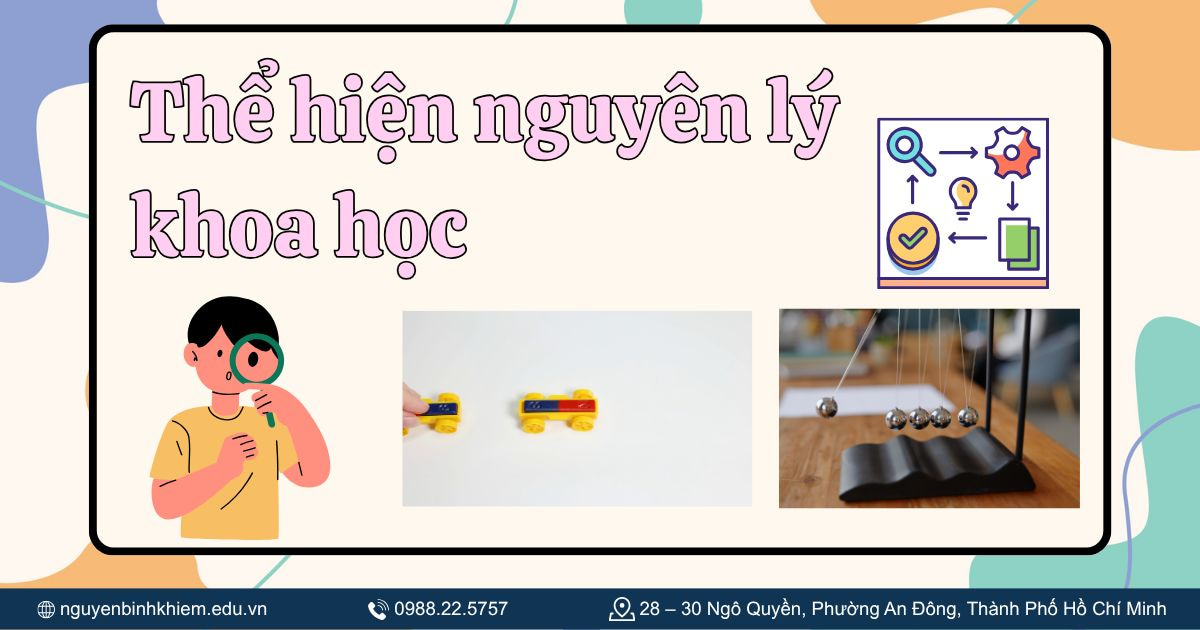 Thể hiện nguyên lý khoa học