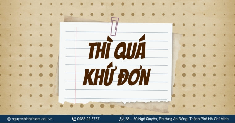 Thì quá khứ đơn