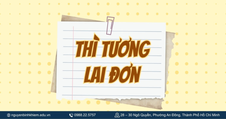 Thì tương lai đơn