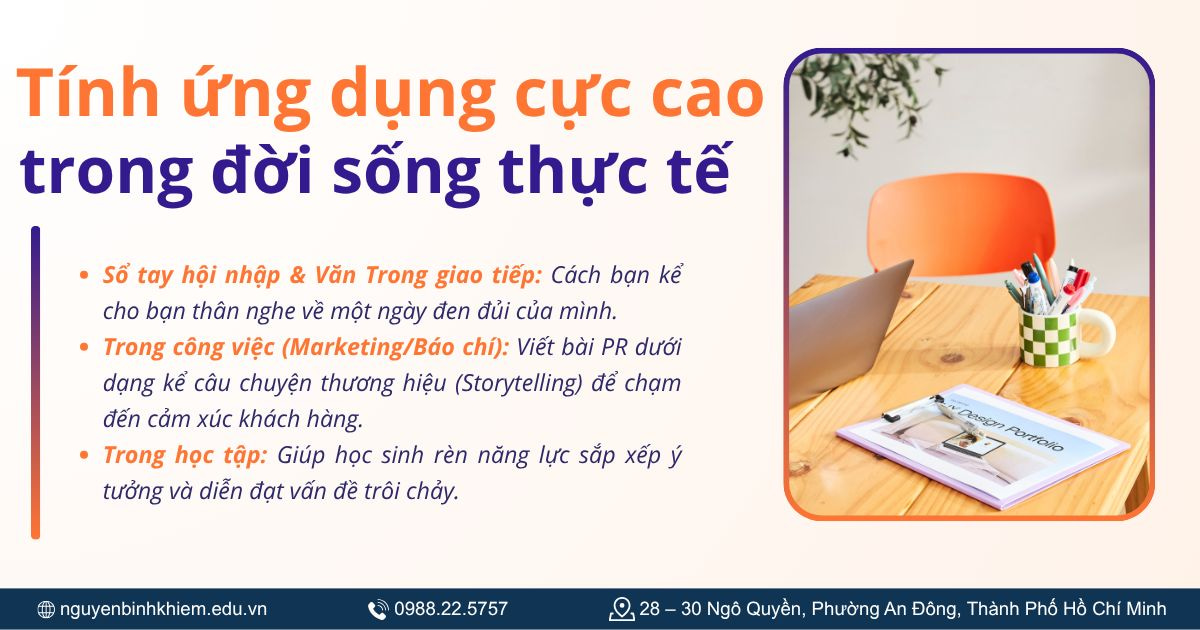 Tính ứng dụng cực cao trong đời sống thực tế