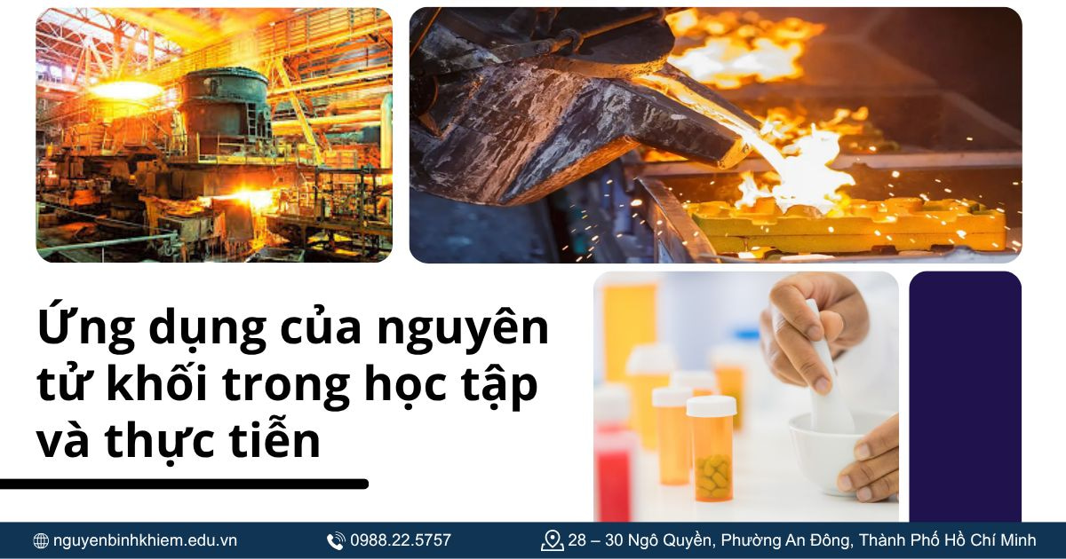 Ứng dụng của nguyên tử khối trong học tập và thực tiễn