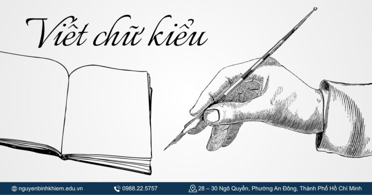 Viết chữ kiểu